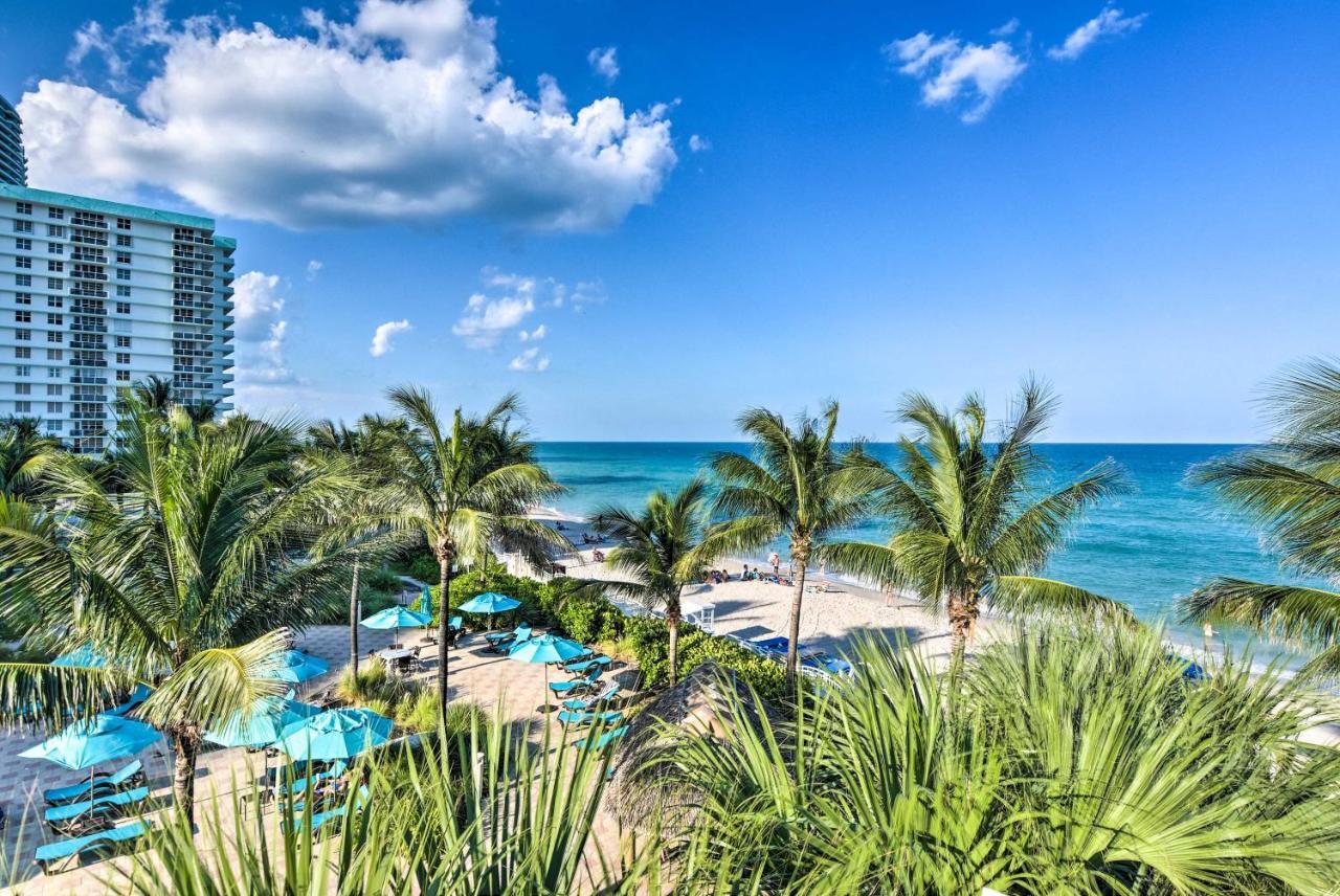Hollywood Beachfront Condo With Resort Amenities! エクステリア 写真