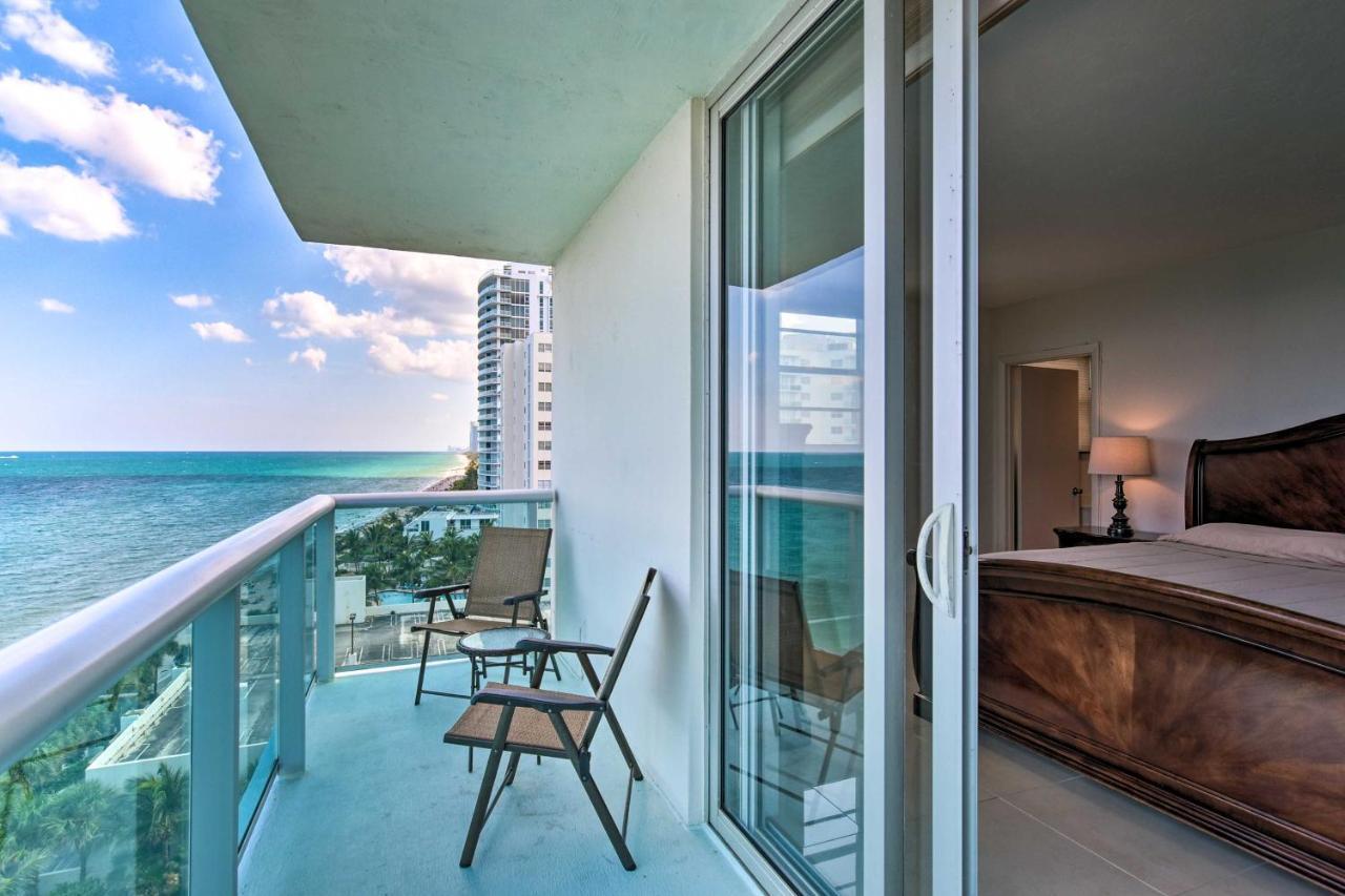 Hollywood Beachfront Condo With Resort Amenities! エクステリア 写真