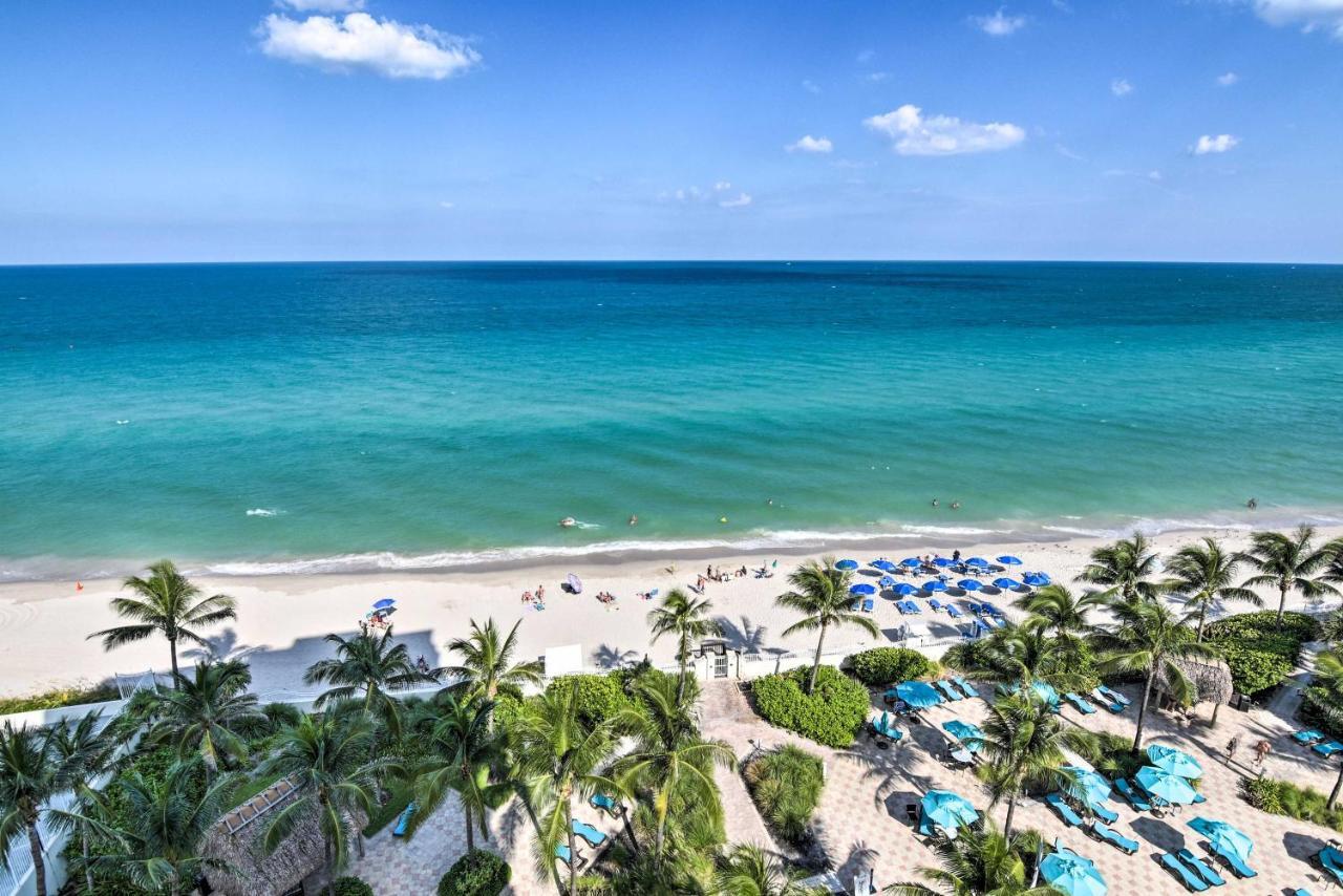 Hollywood Beachfront Condo With Resort Amenities! エクステリア 写真