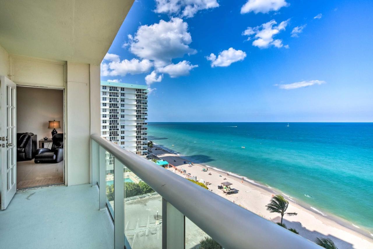 Hollywood Beachfront Condo With Resort Amenities! エクステリア 写真